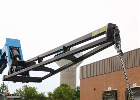 skid steer extension boom|truss boom attachment for telehandler.